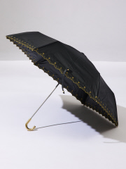 【追加2】折り畳み傘 / 日傘 / 刺繍 / 星モチーフ / 晴雨兼用 / UV CUT / 遮光