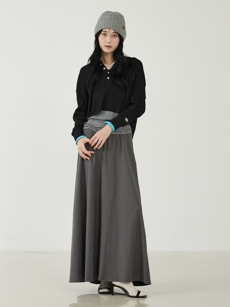 【GREYCHORD グレーコード】LONG SKIRT ANNA 1 GREY CHORD /グレーコード】フレアスカート / ANNA｜OUTLET / アウトレット