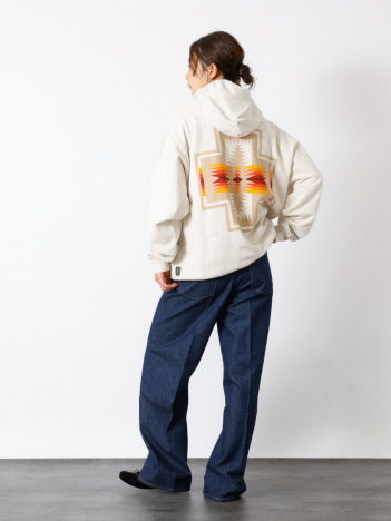 【PENDLETON/ペンドルトン】Back Print food / loose fit / バックプリント フードパーカー /unisex