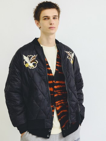 【TAION/タイオン】JAPAN SPECIAL RIVERSIBLE SOUVENIR JACKET/ ジャパンスペシャル リバーシブル スカジャン ダウンジャケット/JK04JS