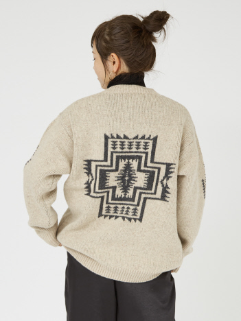 ABAHOUSE - 【PENDLETON/ペンドルトン】Shetland Wool Crewneck/シェットランドウールクルーニット