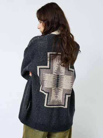 ABAHOUSE - 【PENDLETON/ペンドルトン】Shetland Wool Cardigan/シェットランドウールカーディガン【予約】