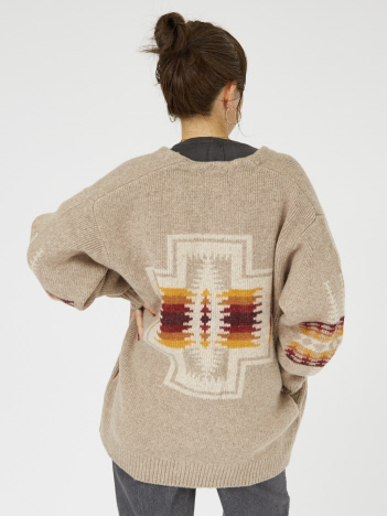 ABAHOUSE - 【PENDLETON/ペンドルトン】Shetland Wool Cardigan/シェットランドウールカーディガン