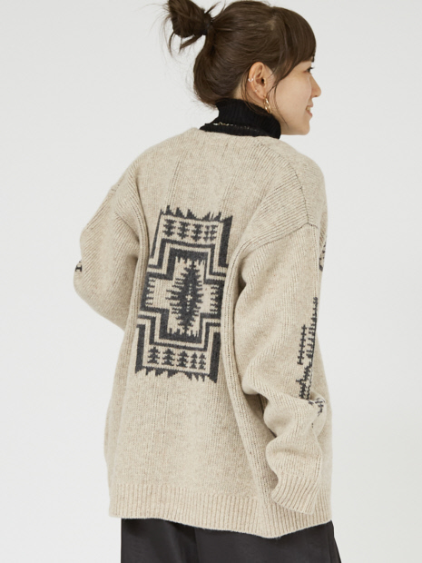 【PENDLETON/ペンドルトン】Shetland Wool Cardigan/シェットランドウールカーディガン【予約】