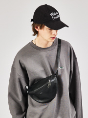 アバハウス
【YArKA/ヤーカ】real leather zip shoulder bag/リアルレザーウエストバッグ【予約】