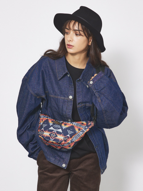 WEB限定【PENDLETON /ペンドルトン 】HALF MOON BAG/ ハーフムーン ショルダーバッグ/ユニセックス