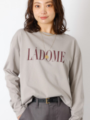 追加3【MICA&DEAL /マイカアンドディール】LADOME プリントロンT / 長袖Tシャツ / ロゴT