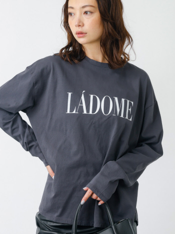 【MICA&DEAL /マイカアンドディール】LADOME プリントロンT / 長袖Tシャツ / ロゴT