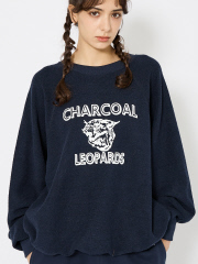 25AW新色追加【ORIGINAL Charcoal × Americana】Leopards スウェット / ロゴ / クルーネック【オリジナル チャコール × アメリカーナ】コラボレーション