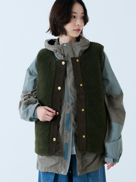 BARBOUR/バブアー】DULSIE LINER / ボアベスト / WEB限定