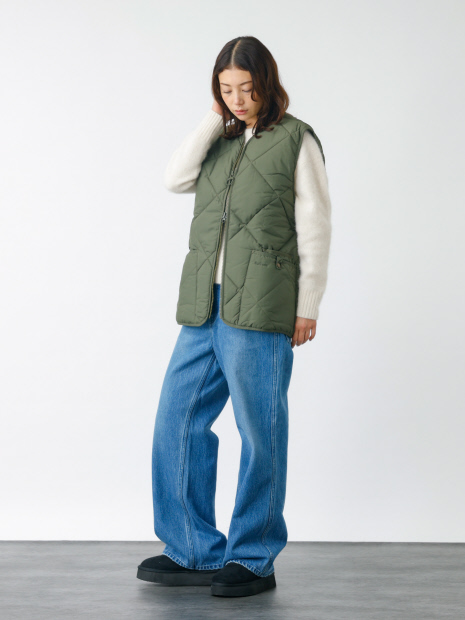 【BARBOUR/バブアー】QUILTED GILET / キルティングベスト / WEB限定