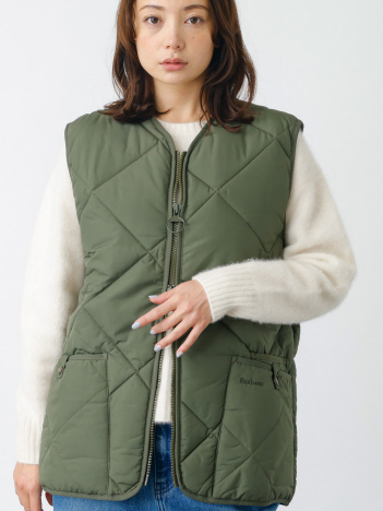 SELECT BY ABAHOUSE (Ladie's) - 【BARBOUR/バブアー】QUILTED GILET / キルティングベスト / WEB限定