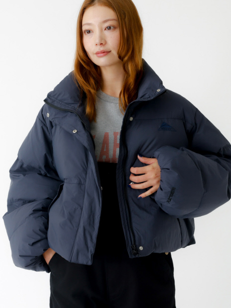 25AW新色追加【KELTY/ケルティ】インサレーションクロップドジャケット / 中綿ブルゾン / クロップ丈 / パファージャケット