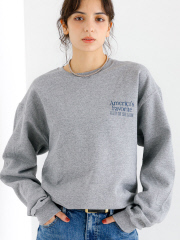 AT-SCELTA - 【FRUIT OF THE LOOM】ロゴスウェット / バックプリント / PRINT LOGO SWEAT / 長袖【WEB限定】