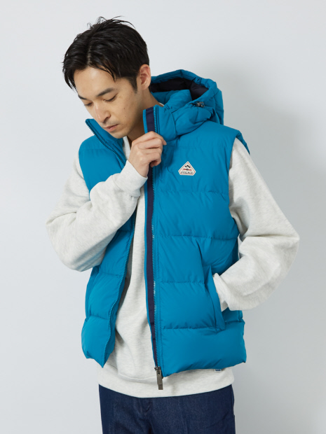 【PYRENEX / ピレネックス】HMW013 SPOUTNIC MINI RS VEST 2/スプートニックミニリップストップベスト2/ダウンベスト