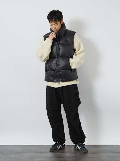 【PYRENEX / ピレネックス】HUW039 BARRY3 VEST/バリー3ダウンベスト【予約】