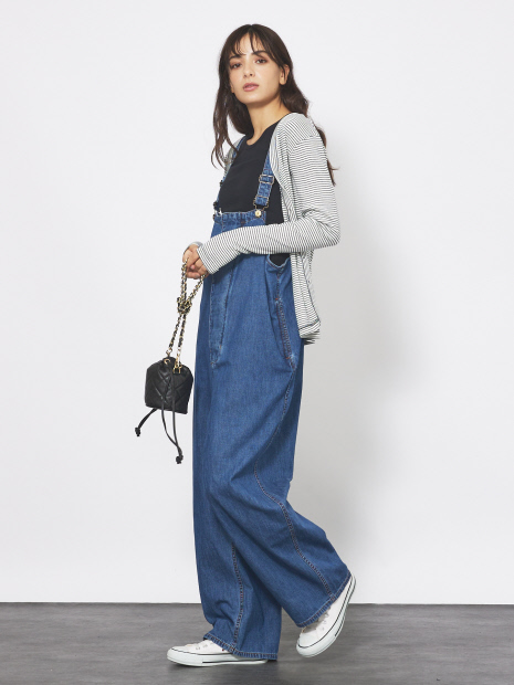 【157×WOADBLUE】Deck-Overall / デッキオーバーオール / サロペット