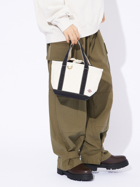 【DICKIES/ディッキーズ】 AUTHENTIC CANVAS TOTE XS/キャンバスミニトートバッグ