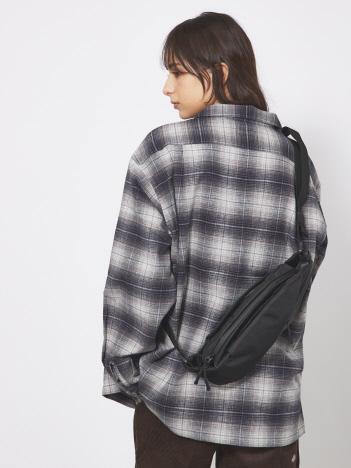 【NoiR / ノアール】撥水加工 ボディバッグ Flask shoulder（フラスクショルダー） N23004