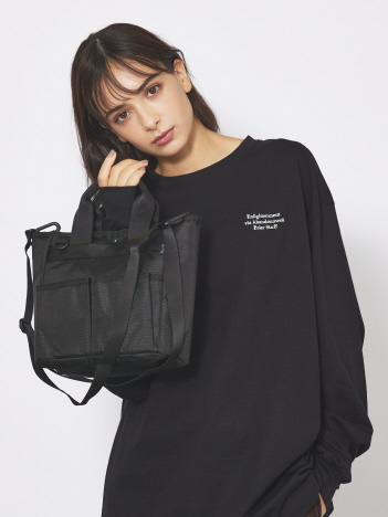 【NoiR / ノアール】撥水加工 ハンドトート ミニショルダー 2WAY ミニトートバッグ Approachi mini tote（アプローチミニトート） N23005