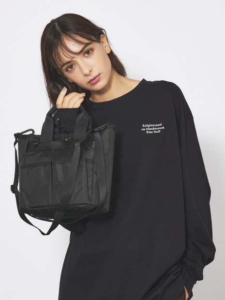 【NoiR / ノアール】撥水加工 ハンドトート ミニショルダー 2WAY ミニトートバッグ Approachi mini tote（アプローチミニトート） N23005