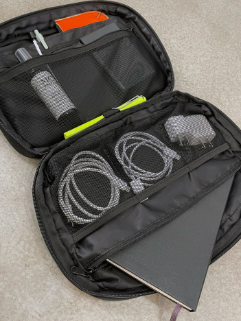 【NoiR / ノアール】撥水加工 ビジネスポーチ バッグインバッグ Squad multi case（スクワッドマルチケース） N23006