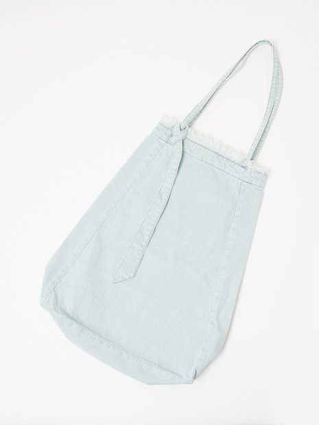 【157】デニムトートバッグ / DENIM TIE TOTE / A4可