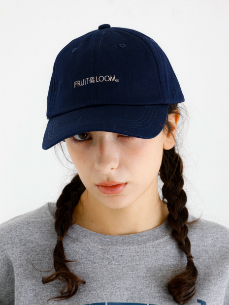 【FRUIT OF THE LOOM】ロゴキャップ / 刺繍 / FTL LOGO CAP【WEB限定】