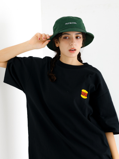 【FRUIT OF THE LOOM】ロゴバケットハット / LOGO BUCKET HAT【WEB限定】