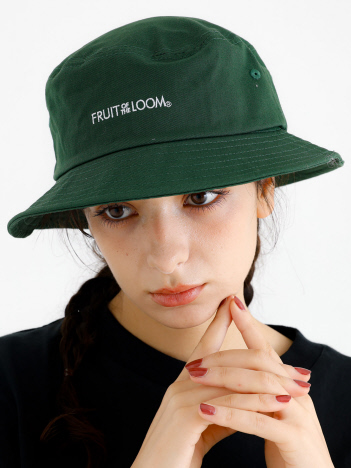 【FRUIT OF THE LOOM】ロゴバケットハット / LOGO BUCKET HAT【WEB限定】