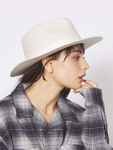 【RUBEN/ルーベン】フェルトロングブリムハット / FELT LONG Wide BRIM HAT / RUS-1293