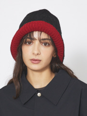 【RUBEN/ルーベン】REVERSIBLE KNIT BUKET HAT/リバーシブルニットバケットハット/RUS-7155