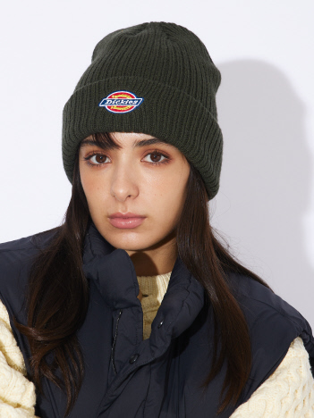 【DICKIES/ディッキーズ】EMB LOGO KNIT WATCH/ロゴニットキャップ