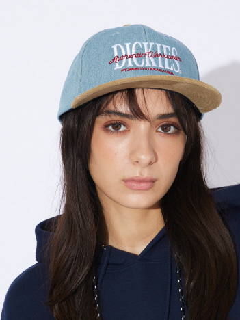 【DICKIES/ディッキーズ】EX 6PANEL DENIM BB CAP ６パネルデニムキャップ