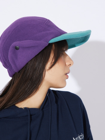 【FRUIT OF THE LOOM/フルーツオブザルーム】FLEECE 耳当て付き CAP/フリースイヤーフラップ付き