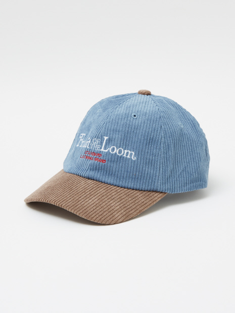 【FRUIT OF THE LOOM/フルーツオブザルーム】CORDUROY LAW /コーディロイロウキャップCAP