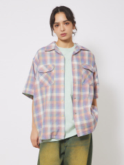 アバハウス
【PENDLETON/ペンドルトン】Open Collar Shirt/ボードシャツ/オープンカラー半袖チェックシャツ