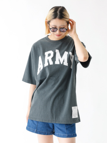 【TOP KHAKI /トップカーキ】JOHNBULL/ジョンブル/ARMY プリントTシャツ/ ユニセックス