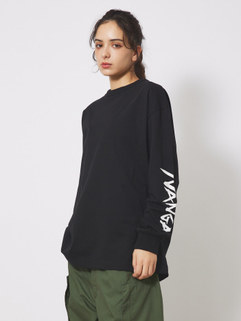 ABAHOUSE - 【NANGA/ナンガ】ECO HYBRID SLV LOGO LS /ロングスリーブTシャツ