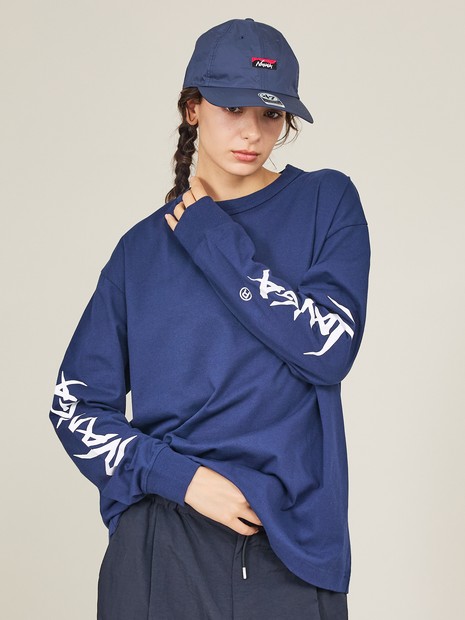 【NANGA/ナンガ】ECO HYBRID SLV LOGO LS /ロングスリーブTシャツ
