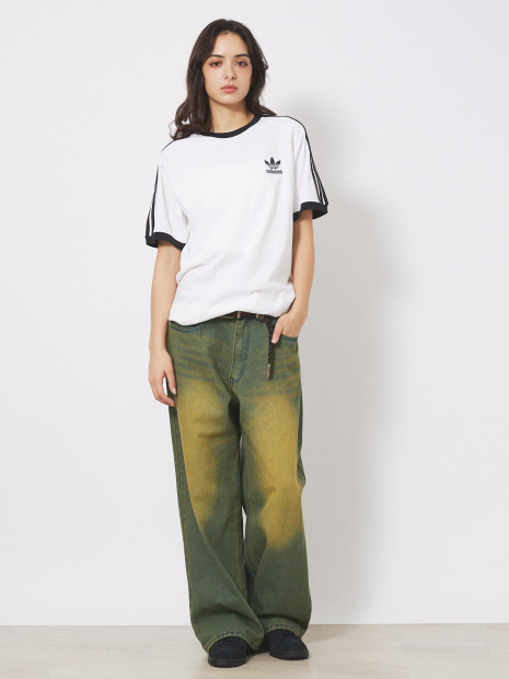 【adidas originals/アディダスオリジナルス】3-STRIPES TEE / 3ストライプ 半袖Tシャツ