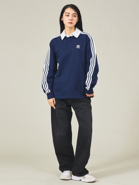 【adidas originals/アディダスオリジナルス】Rugby polo / アディカラーラグビーポロシャツ
