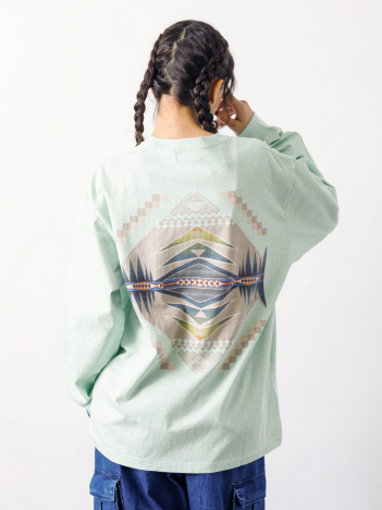 【PENDLETON/ペンドルトン】 BACK PRINT Tシャツ / バックプリント長袖Tシャツ