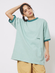 【L.L.Bean/エルエルビーン】Morrill Short-Sleeve Ringer Tee/リンガーTシャツ