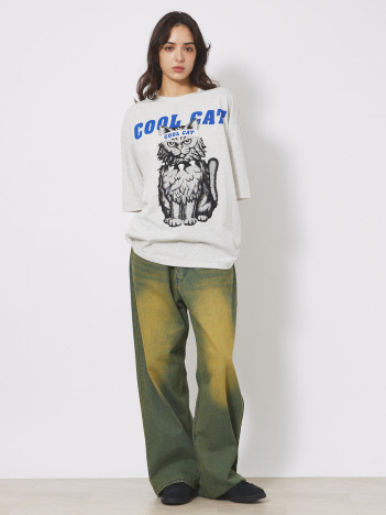 【CORISCO/コリスコ】Animal Tシャツ/COOL CAT
