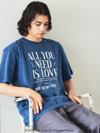 【GOOD ROCK SPEED/グッドロックスピード】THE BEATLES /ビートルズ/SONG TITLE/タイトルロゴTEE / バンドTシャツ
