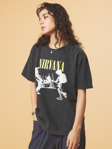 【GOOD ROCK SPEED/グッドロックスピード】NIRVANA TEE /ニルバーナ/ フォトTシャツ
