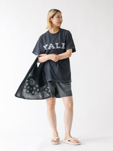 【The BOOK STORE / ブックストア 】YALE POCKET TEE /イェール大学 /カレッジロゴ /ポケットTシャツ【予約】
