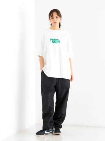 【POLeR/ポーラー】 STUFF RELAX TEE/スタッフロゴ/リラックスTシャツ