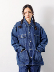 【UNIVERSAL OVERALL / ユニバーサルオーバーオール】12.75oz CONE DENIM COVERALL/デニム カバーオール/HT2433400